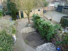 Nieuwe achtertuin
