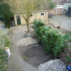Nieuwe achtertuin